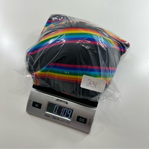 Torrid Black Rainbow Stripe Wireless One-Piece Swimsuit Size 4 - Picture 11 of 13